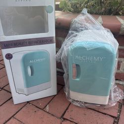 Blue Mini Fridge 