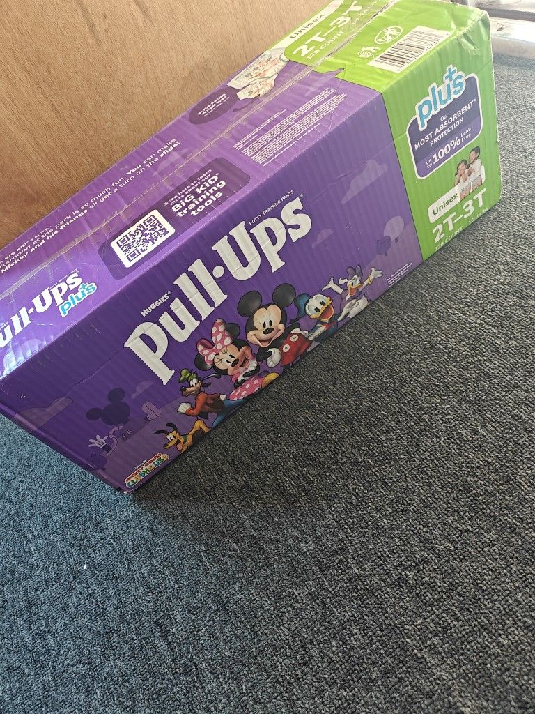 128 Pampers Para Niños De 2 Y 3 Años