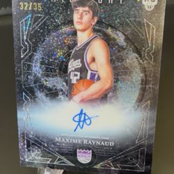 Maxine Raynaud Topps Midnight , Midnight Sun Rookie On Card Auto /35