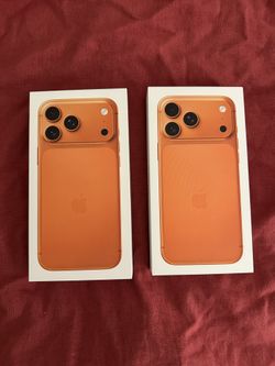 Apple iPhone 17 Pro Max Orange Unlocked 