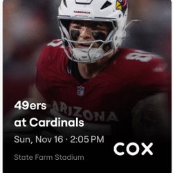 Arizona Cardinals v. San Francisco 49ers