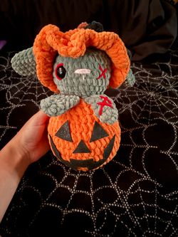 Handmade Zombie Bunny Plush
