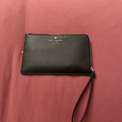 Kate Spade Black Wristlet Wallet