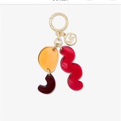 NWT Michael Kors Abstract Key Chain Purse Fob
