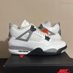 Jordan 4 White Cement 2025 Size 10.5/10