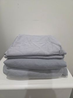 Twin size cotton sheet set