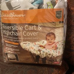 Reversible Cart And High chair Cover 
