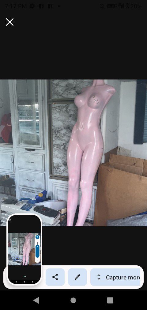 Pink Mannequin Brazilian 