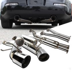 03-09 Nissan 350Z Stainless Steel Catback Exhaust