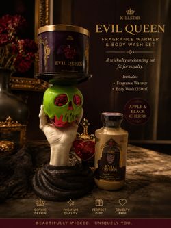 Limited edition bath and body works Snow White evil villains