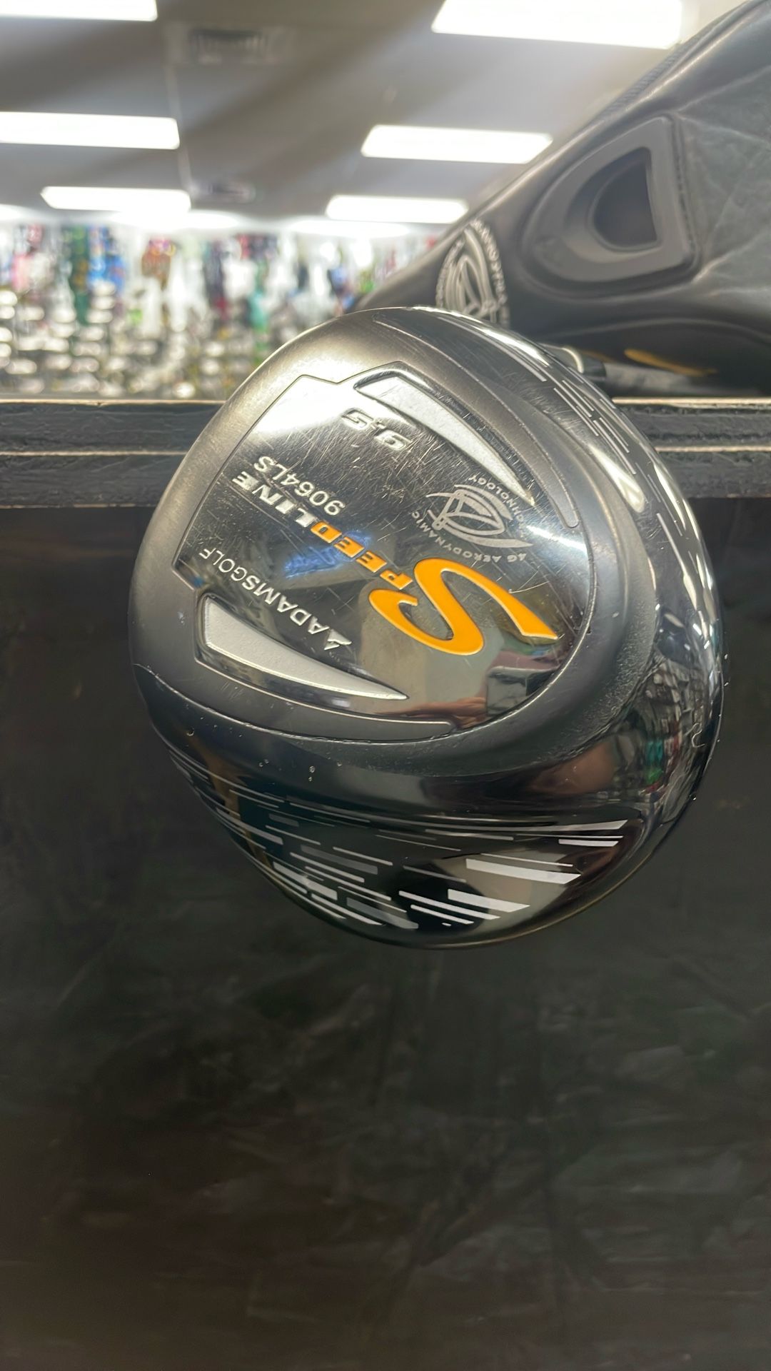 Adams-Speedline-9064-LS-Driver-9.5*-Degree-Right-Hand-Stiff-Flex-w/Headcover