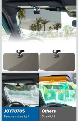 Polarized Sun Visor 2pk