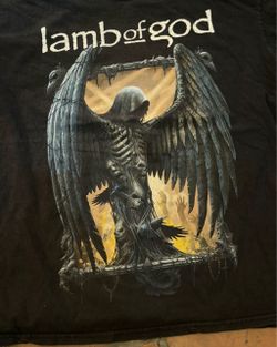 Vintage 2018 Lamb of God Skull Tour Black XL Official