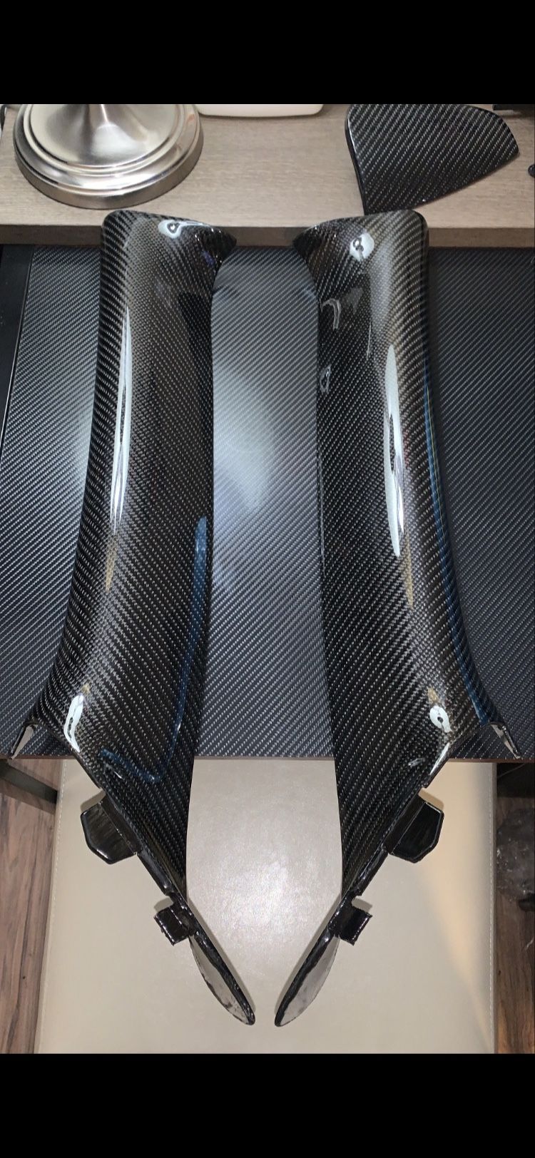 Dodge Charger Carbon Fiber Interior Pillars 06-10
