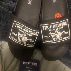 True Religion Slides Size 11