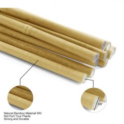 ✨️ $25 w3193 Ecostake
3 ft. x 3/8 in. Natural Bamboo Garden Plant Stakes for Climbing Support (100-Pack) imp