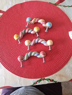 Vintage Italian Made Drawer Handles 