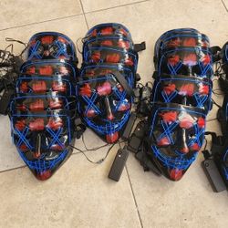 Halloween Purge Masks - Blue 