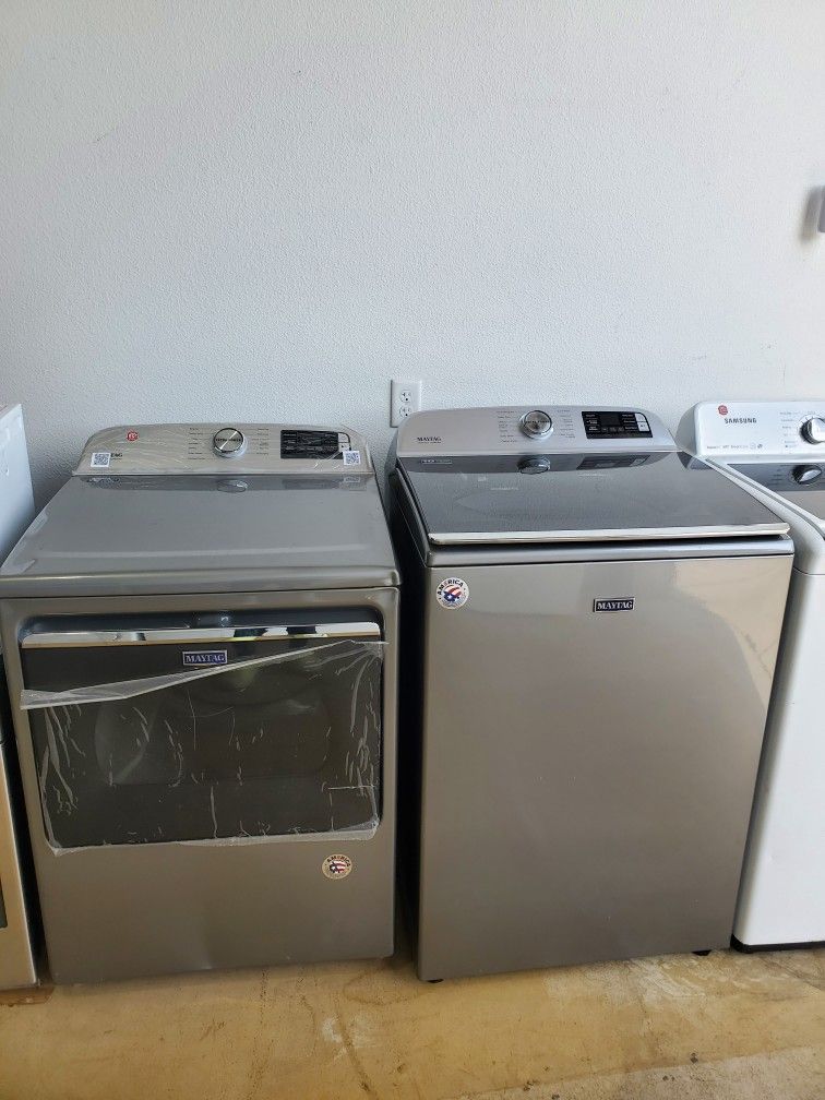 Maytag Used Washer And New Dryer Set warranty included