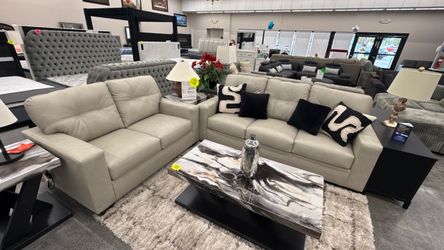 2 PC SOFA AND LOVESEAT
