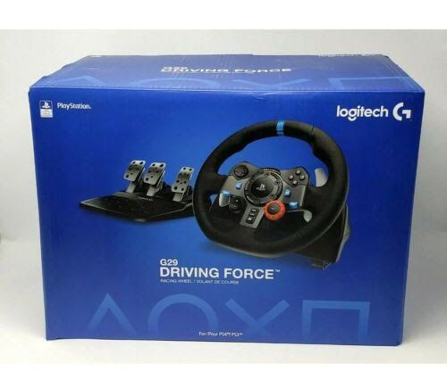 Logitech Dual-motor Feedback Driving Force G29 Gaming Racing Wheel with Pedals