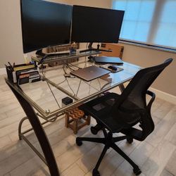 Computer Desk Office Depot (Two Identical)