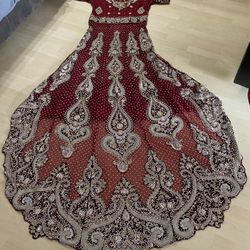 Indian bridal Gown 