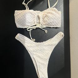 Soly Hux High Waisted Bikini Set Beige