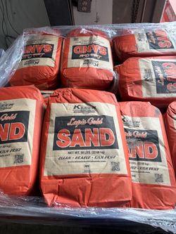 20 Grit Silica Sand Infill – 50 LB Bag | $10🚨