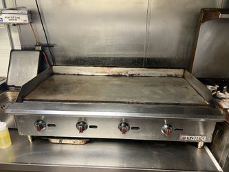 Kintera countertop gas griddle