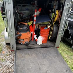 Mobile Car Wash Trailer 5x7 fully Equipped 