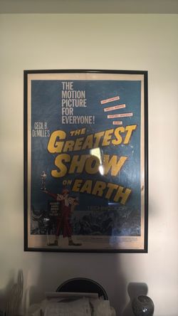 The Greatest Show on Earth Framed Movie Poster