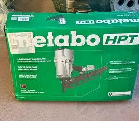 Metabo HPT NR 83A5(S) 21-Degree Pneumatic Framing Nailer