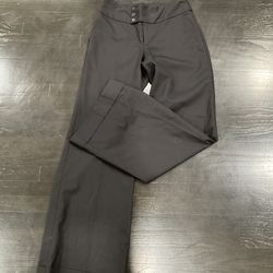 BANANA REPUBLIC BLACK WIDE LEGGED PANTS.