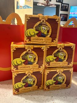 McDonald’s one piece SpongeBob