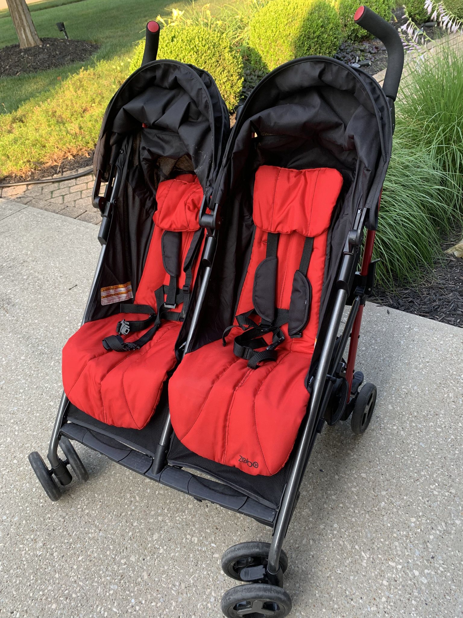 ZOBO Double Stroller