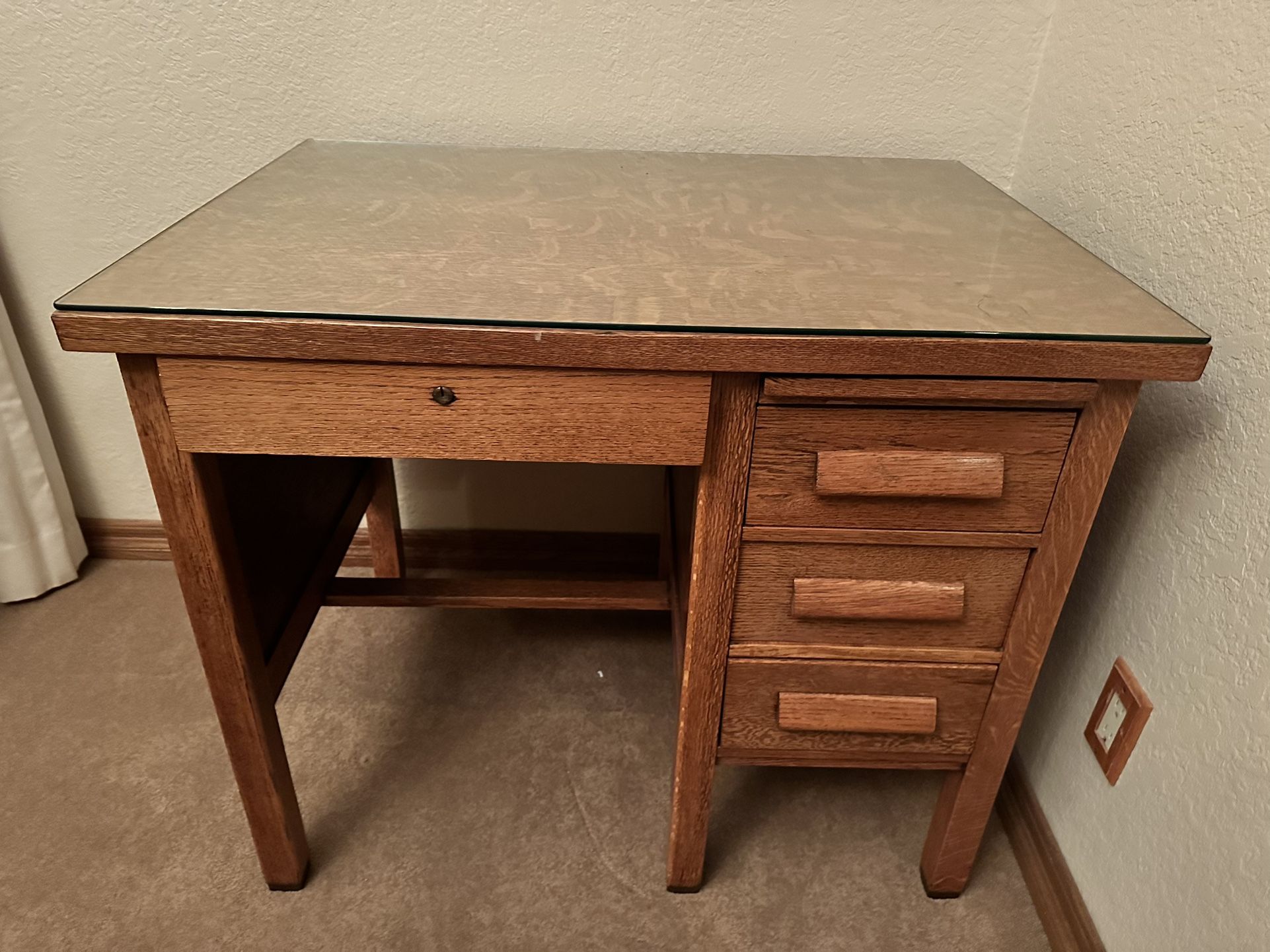 Antique Student Desk