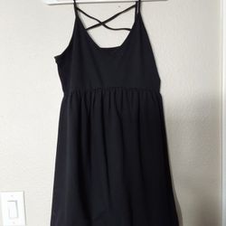 Wild Fable Dress, Women’s Size Medium Black Strappy Summer Dress 