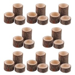 Rustic Wooden Wedding Tealight Holders