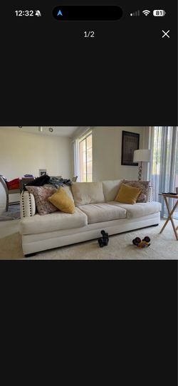Couch with loveseat
