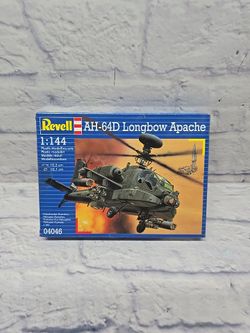 Revell 1:144 AH-64D Longbow Apache Germany Helicoptor Skill Level 3 Plastic Mode