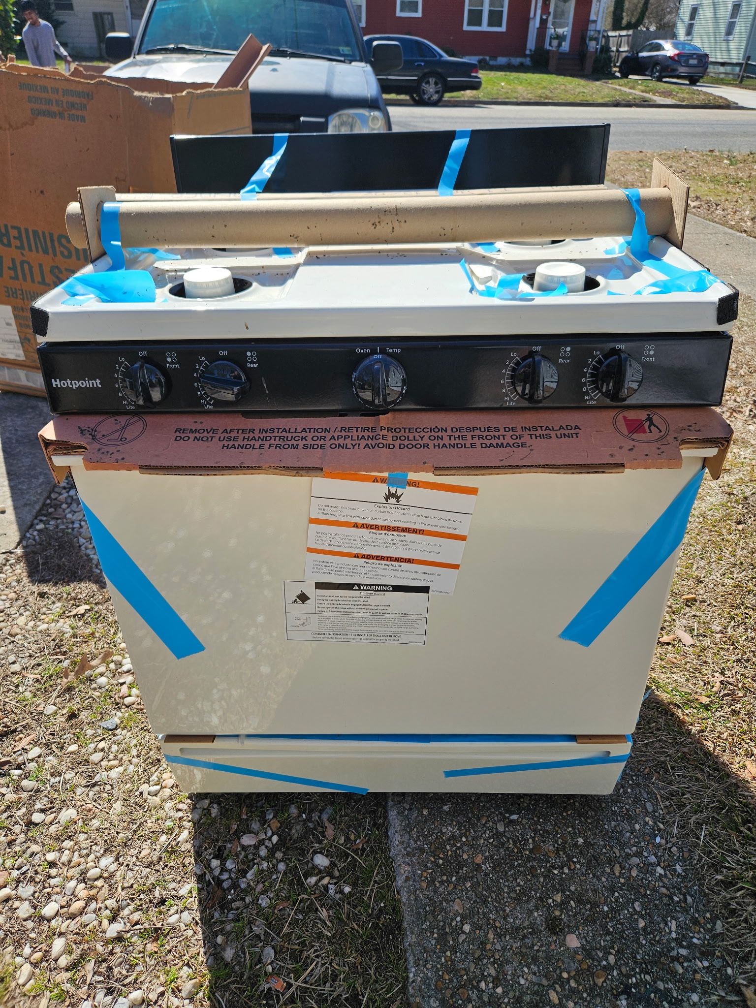 Hot Point Gas Stove