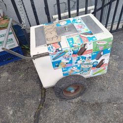 Ice Cream Man Cart 