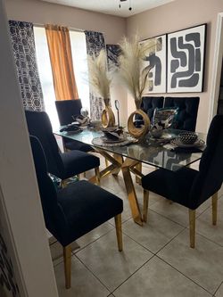 Glass table from wayfair