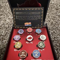 Anime ring collection