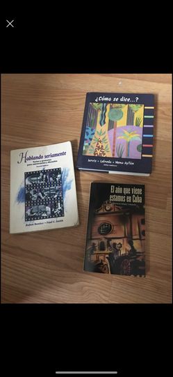 Bundle Of Spanish Language Books