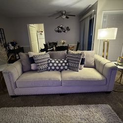 Beige Cindy Crawford Couch