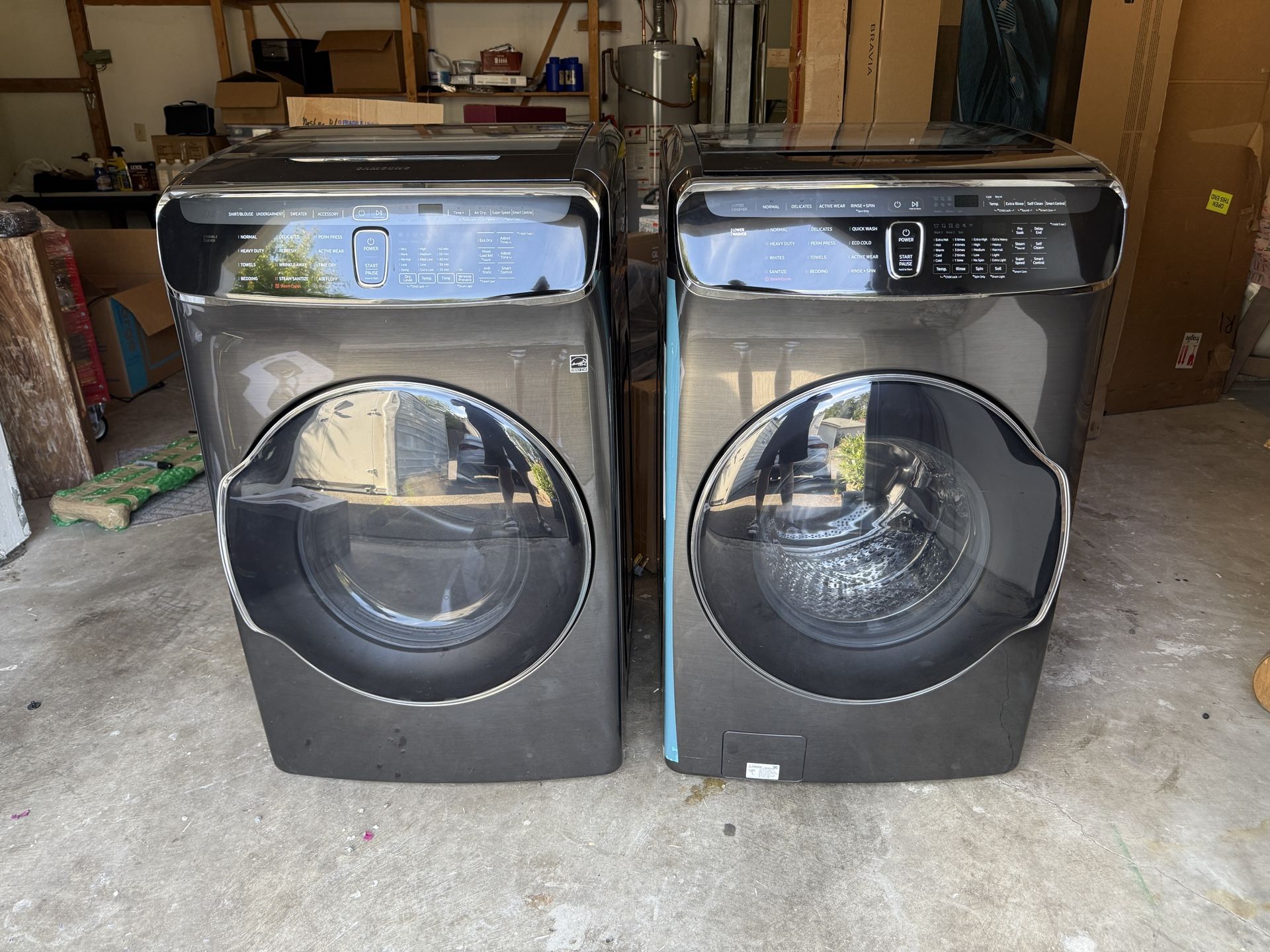 Like-new high-end Samsung Washer and Dryer