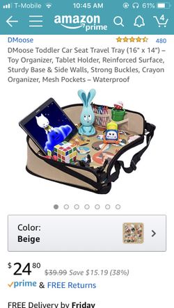 Dmoose top travel tray