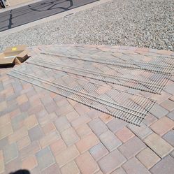 Heavy Duty Coated Wire shelves x 3